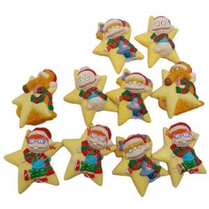 Nickelodeon Rugrats Christmas String Lights Replacement Covers Set Of 10 READ